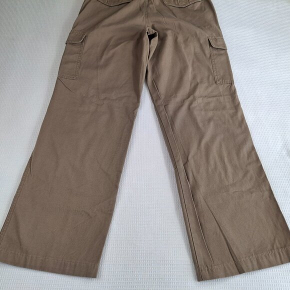 Cabela's Women's Khaki Pants Cargo Size 4 Pocket Hiking Trail Outdoor Beige - Picture 11 of 15